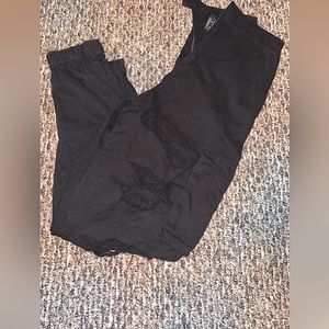 High Waisted baggy boyfriend pant